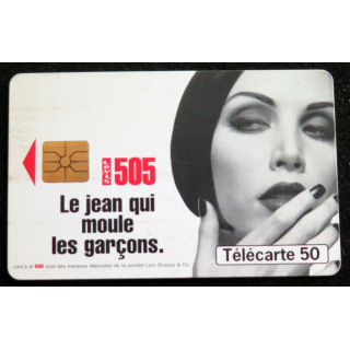 Carte téléphonique Télécarte 50 Lewis