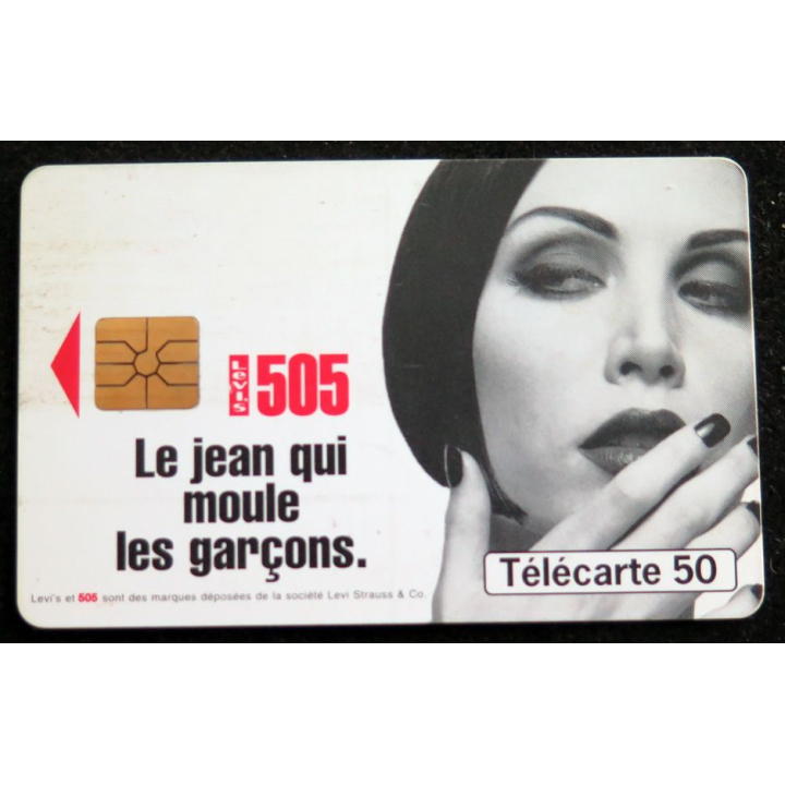 Carte téléphonique Télécarte 50 Lewis
