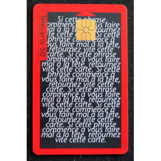 Carte téléphonique télécarte 50 Aspirine Oberlin
