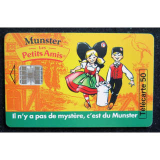Carte téléphonique télécarte 50 Munster Les petits amis