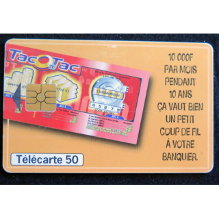 Carte téléphonique télécarte 50 TAC o TAC
