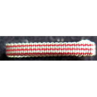 FRANCE : ruban de rappel de la croix du combattant 15 x 2 mm