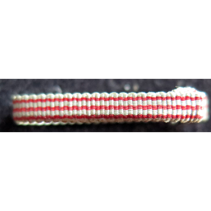 FRANCE : ruban de rappel de la croix du combattant 15 x 2 mm