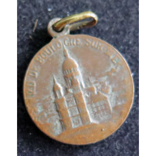 médaille religieuse de Boulogne sur mer 20 06 diamètre 1,6 cm