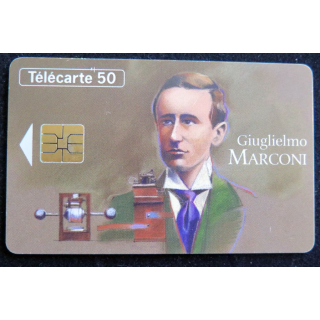 Carte téléphonique télécarte 50 Giuglielmo MARCONI