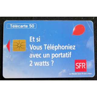 Carte téléphonique télécarte 50 SFR