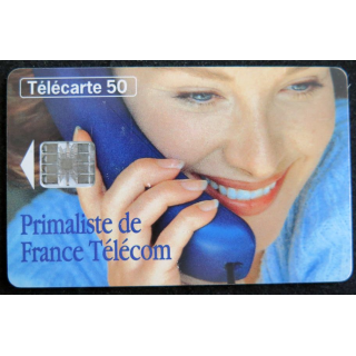 Carte téléphonique télécarte 50 Primaliste de France Telecom