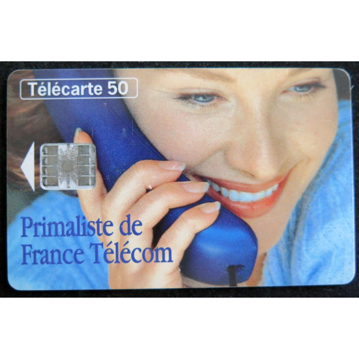 Carte téléphonique télécarte 50 Primaliste de France Telecom