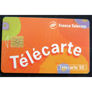 Carte téléphonique télécarte 50 de France Telecom