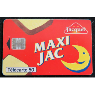 Carte téléphonique télécarte 50 MaxiJac Pains jacquet