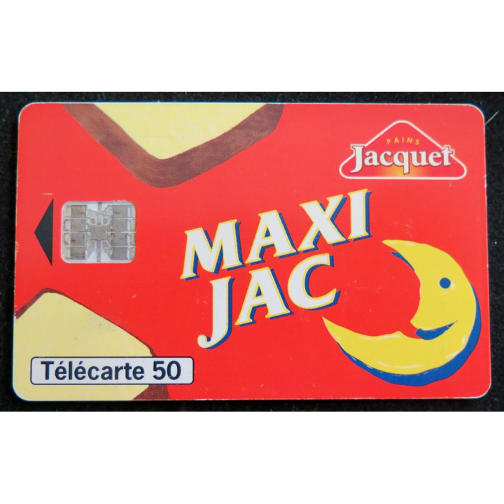 Carte téléphonique télécarte 50 MaxiJac Pains jacquet