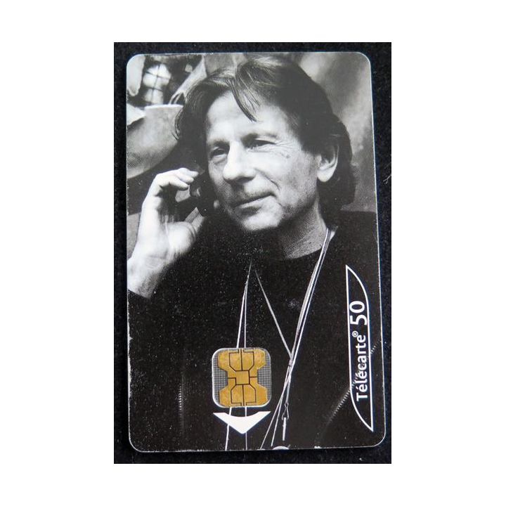 Carte téléphonique télécarte 50 Téléphone et cinéma Roman Ploanski