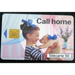 Carte téléphonique télécarte 50 Call Home de France Telecom