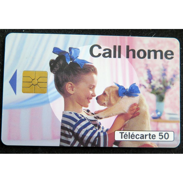Carte téléphonique télécarte 50 Call Home de France Telecom