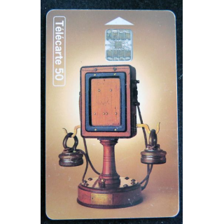 Carte téléphonique télécarte 50 Téléphone D'Arsonval 1900