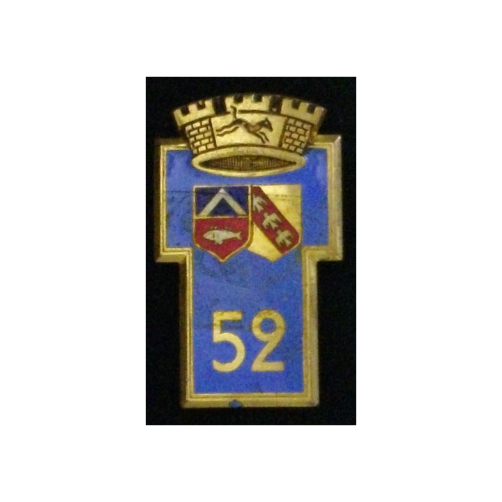 52° BT : 52° BATAILLON DES TRANSMISSIONS ÉMAIL
