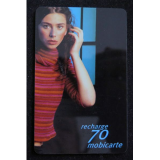 Carte téléphonique Recharge 70 mobicarte