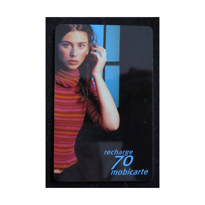 Carte téléphonique Recharge 70 mobicarte