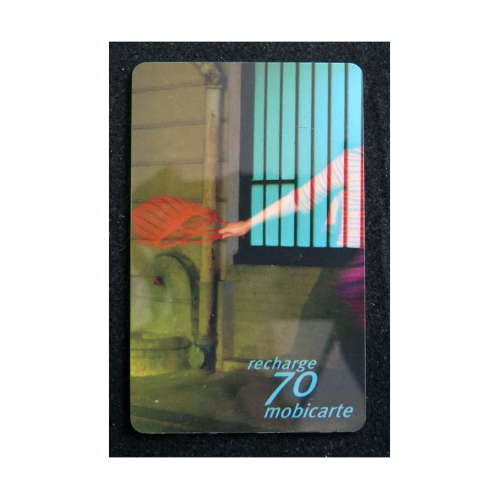Carte téléphonique Recharge 70 mobicarte