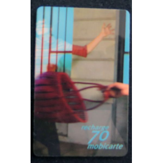 Carte téléphonique Recharge 70 mobicarte
