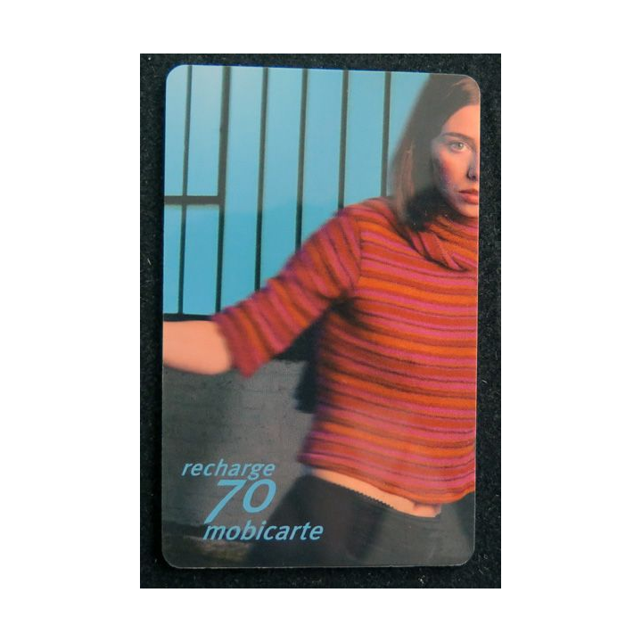 Carte téléphonique Recharge 70 mobicarte