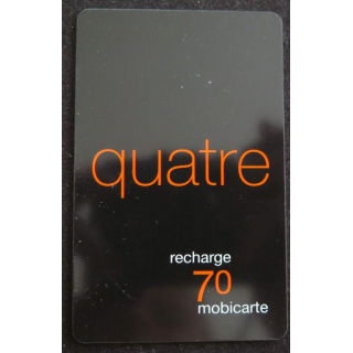 Carte téléphonique Recharge 70 mobicarte
