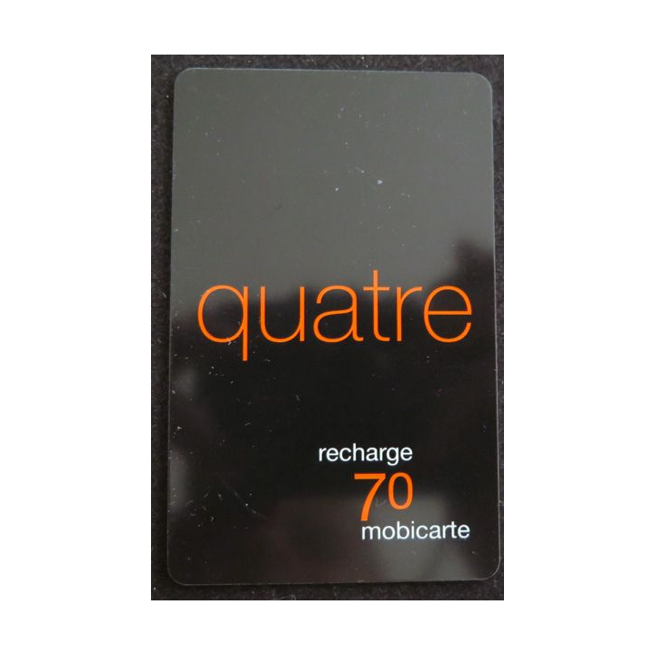 Carte téléphonique Recharge 70 mobicarte