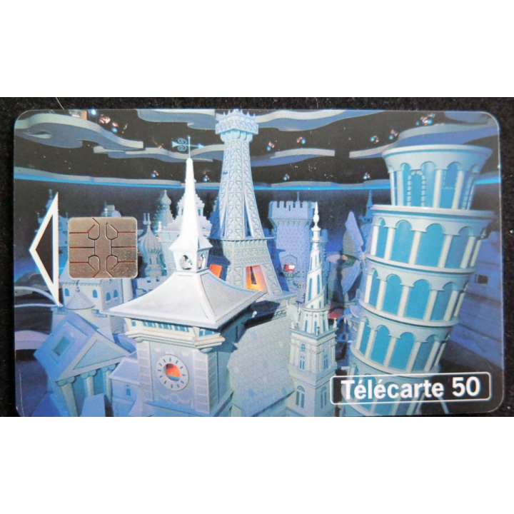 Carte téléphonique télécarte 50 de Disneyland