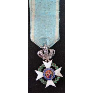 GRECE : croix de chevalier en argent de l'Ordre Royal Rédempteur 1833 - 1863 