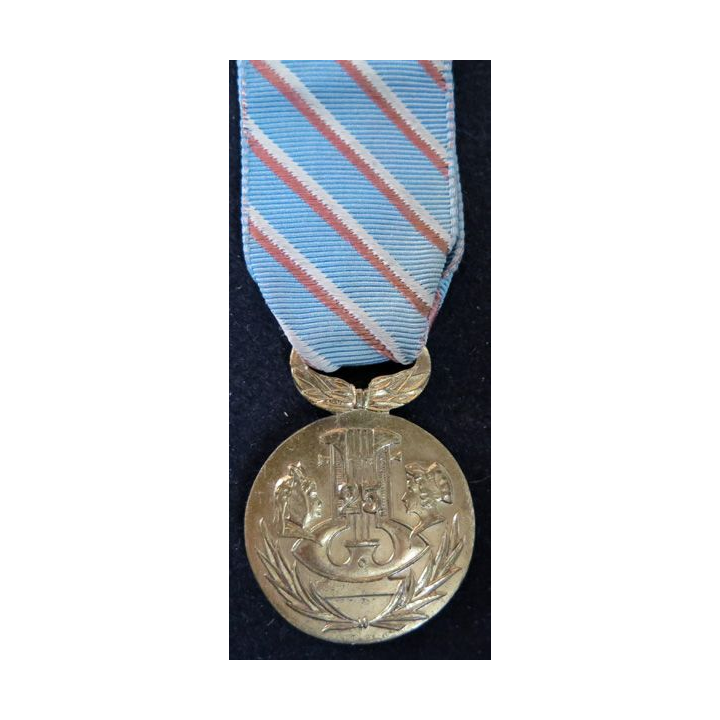 FRANCE : Médaille de la Fédération des sociétés de musique d'Alsace et de Lorraine