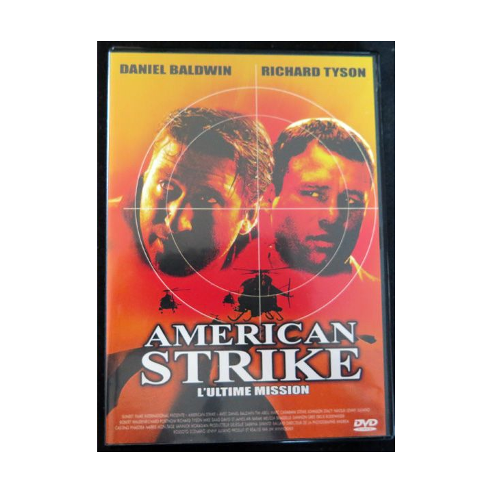 DVD :  Film American Strike avec Daniel Baldwin et Richard Tyson