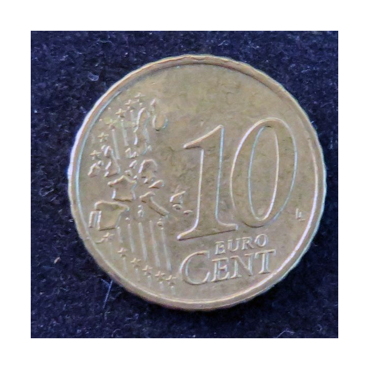AUTRICHE : Pièce de 0,1 euros Cathédrale Saint-Étienne De Vienne 2007