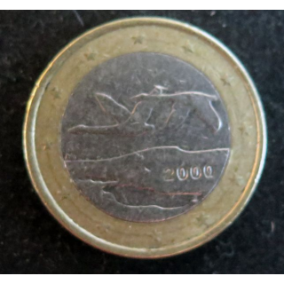 FINLANDE : Pièce de 1euro 2000