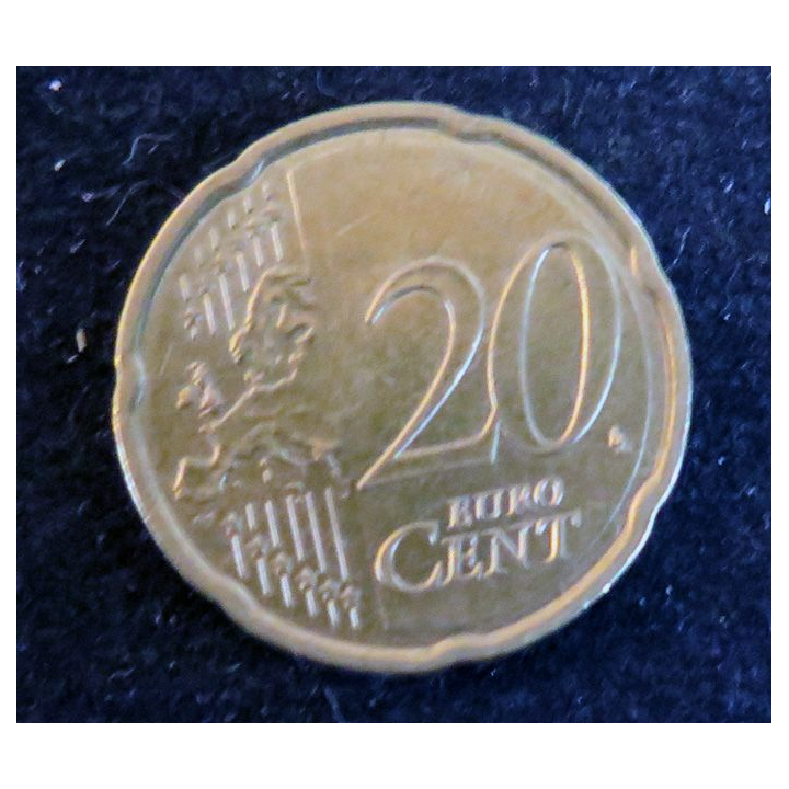 AUTRICHE : Pièce de 0,2 euros Palais du Belvédère 2014
