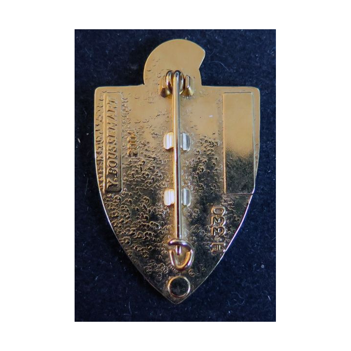 2° RG : insigne du 2° régiment du génie de fabrication Boussemart  2004 H. 330