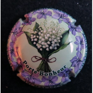 Capsule Muselet de bouteille de champagne MIGNON Pierre n° 292a, 1° mai 2024 fond vert pâle