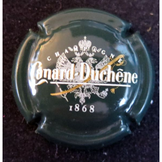 Capsule Muselet de bouteille de champagne CANARD-DUCHENE n° 61 vert bouteille