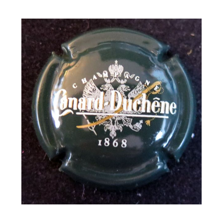 Capsule Muselet de bouteille de champagne CANARD-DUCHENE n° 61 vert bouteille