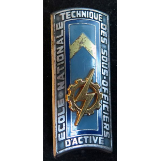 ENTSOA : insigne de l'école nationale technique des sous-officiers d'active Balme G.2024