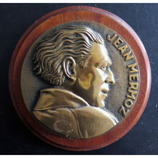 MARINE : Tape de bouche du Paquebot Jean Mermoz diamètre 16 cm