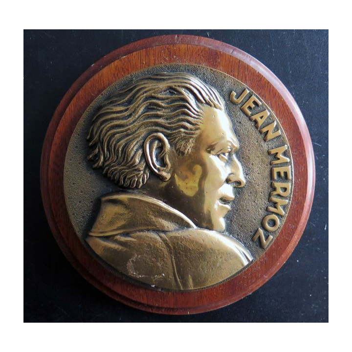 MARINE : Tape de bouche du Paquebot Jean Mermoz diamètre 16 cm