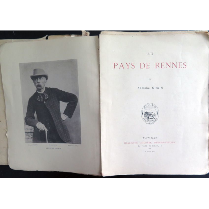 Pays de Rennes par Adolphe Orain 1892 