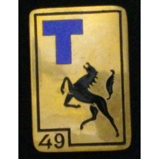49°BT : 49°BATAILLON DES TRANSMISSIONS (DOM) ÉMAIL