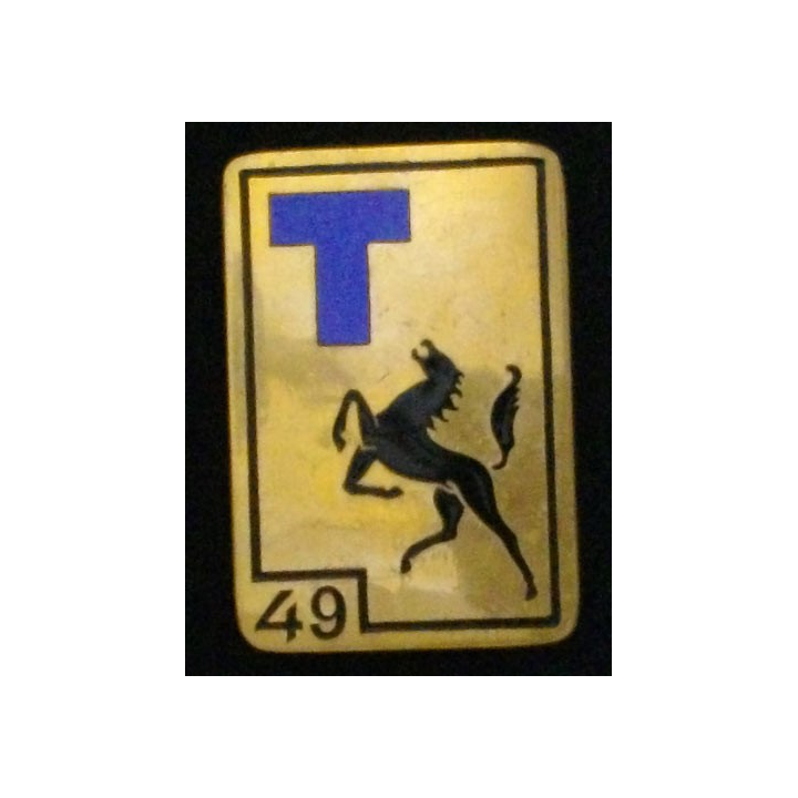 49°BT : 49°BATAILLON DES TRANSMISSIONS (DOM) ÉMAIL