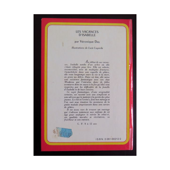 Amadou le bouillon de Charles Vildrac bibliothèque rouge et or 1973