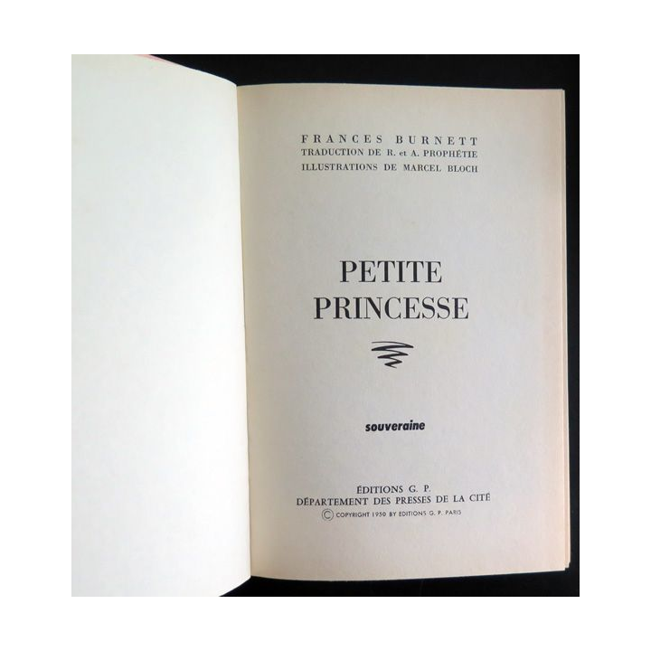 Petite Princesse de Frances Burnett 1973