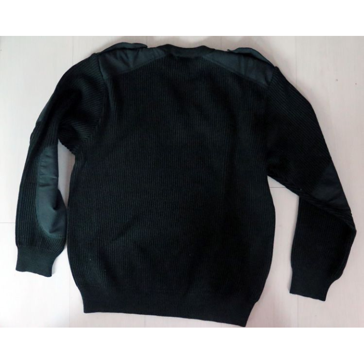 Pull militaire NEUF col en V fabricant SAINT JAMES 1996  taille 104 Patron