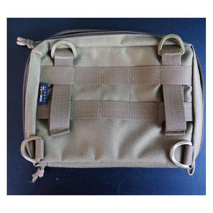 Pochette Tasmanian Tiger neuve coyote 22 x 17 cm