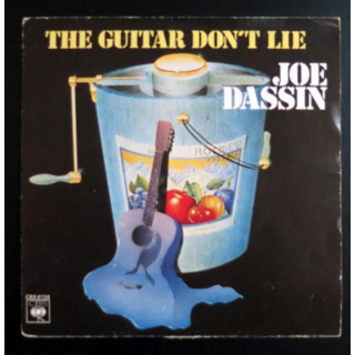 Disque 45 Tours The Guitare don't lie de Joe Dassin