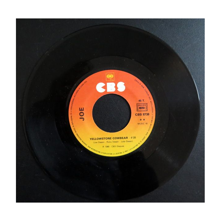 Disque 45 Tours The Guitare don't lie de Joe Dassin